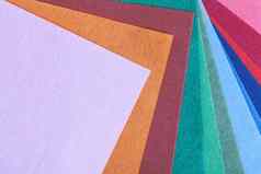 摘要色彩斑斓的折纸纸模式纹理堆放层