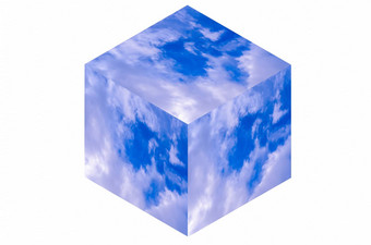 多维数据集云照片