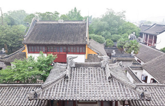 寒山寺寺庙苏州中国