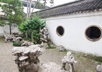 著名的石子林花园苏州中国