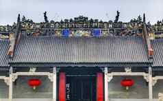 入口陈祖先的道教寺庙广州
