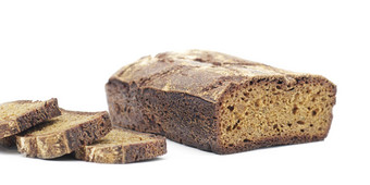 黑麦自制的减少面包