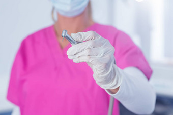 牙医外科手术面具实习医生风云持有工具