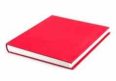 红色的精装书书