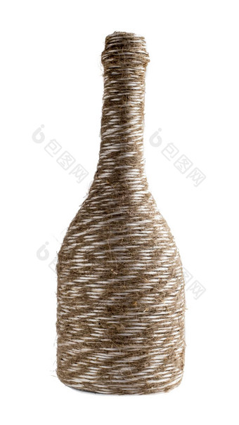 瓶编织绳子