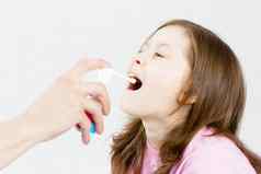 治疗痛喉咙药用喷雾