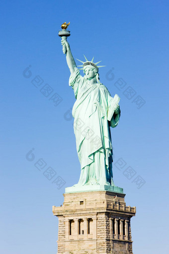 雕像自由国家纪念碑纽约美国