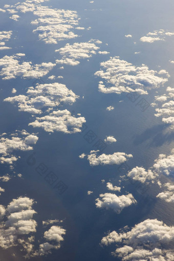 云海洋视图飞机