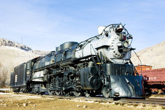 阀杆机车科罗拉多州铁路博物馆美国