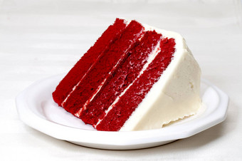 红色的天鹅绒蛋糕
