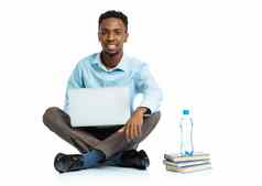 快乐非洲美国大学学生移动PC书