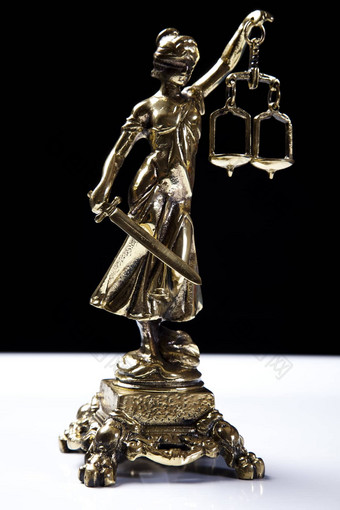 雕像夫人正义法律概念
