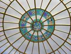玻璃体系结构细节圆顶