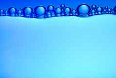 水滴背景新鲜的蓝色的主题