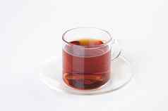 茶玻璃杯背景茶玻璃杯背气