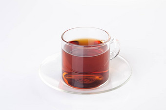 茶玻璃杯背景茶玻璃杯背气