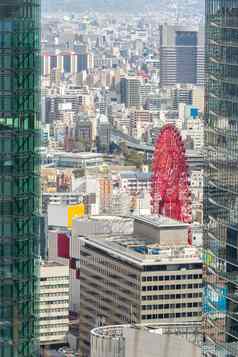 大阪城市景观