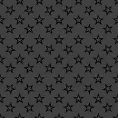 明星网络图标平设计无缝的灰色的模式
