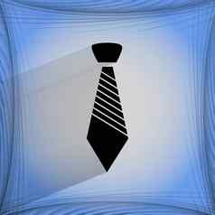 赶时髦的人领带平现代网络按钮平几何摘要背景