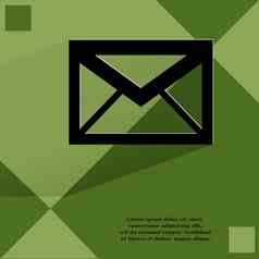 邮件信封平现代网络设计平几何摘要背景