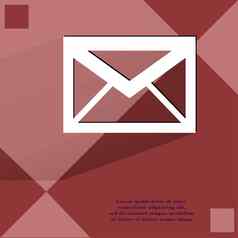 邮件信封平现代网络设计平几何摘要背景