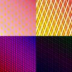 集色彩斑斓的摘要霓虹灯背景栅格化复制