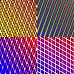 集色彩斑斓的摘要霓虹灯背景栅格化复制