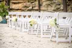 婚礼岛白色沙子