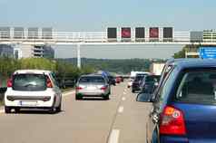 汽车交通小时高速公路德国