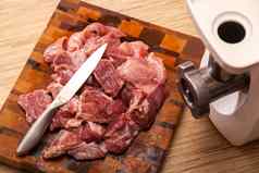 电肉磨床减少肉
