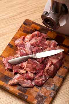 电肉磨床减少肉