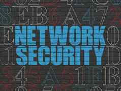 安全概念网络安全墙背景