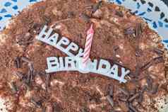 生日蛋糕蜡烛快乐生日