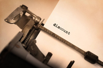 古董登记使打字机