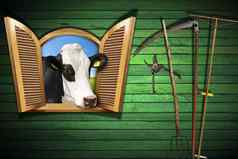 农业牲畜概念开放窗口
