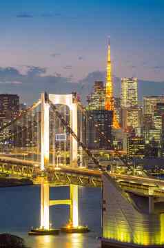 东京塔彩虹桥