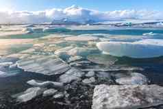 瓦特纳冰川冰川冰岛