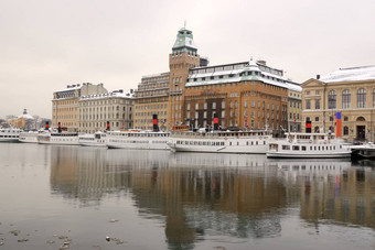 斯德哥尔摩路堤船