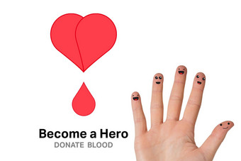 复合图像血捐赠