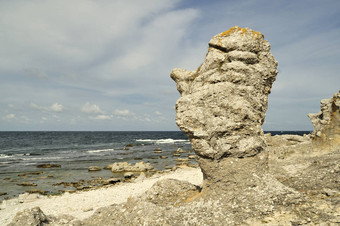石灰石形成哥得兰岛