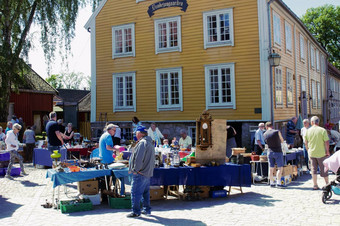 summermarket旧城区腓特烈斯塔挪威