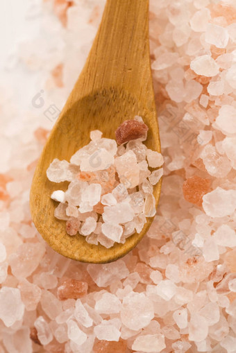 喜玛拉雅粉红色的盐