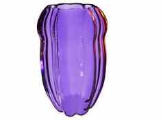 玻璃花瓶渲染紫色的设计