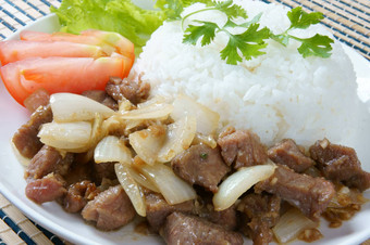 <strong>越南</strong>食物卢克紫胶牛肉