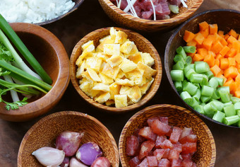 越南食物炸大米亚洲吃