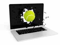 网球球摧毁移动PC
