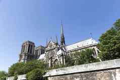 巴黎圣母院大教堂巴黎法国