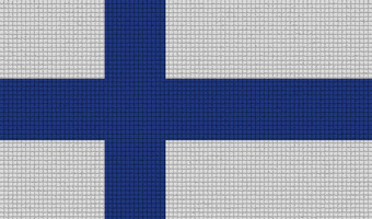 旗帜芬兰摘要纹理栅格化