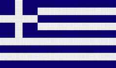 旗帜希腊摘要纹理栅格化
