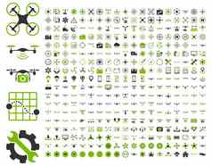 空气drones四轴飞行器工具图标